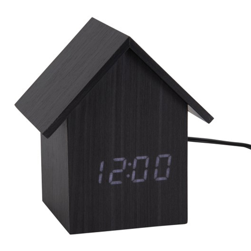 Present Time Alarm Clock House LED